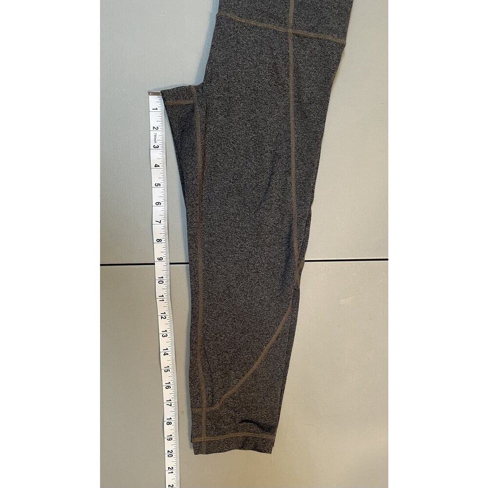 Athleta‎ Salutation Powervita Capri Crop Leggings Gray Size S Yoga Athletic - Picture 8 of 10